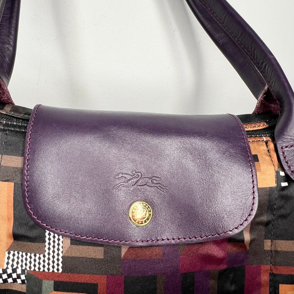 Longchamp Le Pilage Art Walk Tote Bag - Picture 9 of 16